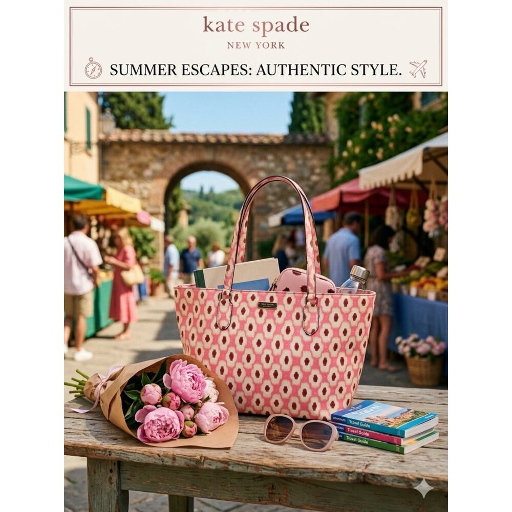 Kate Spade New York Ikat Print Laurel Way Tote